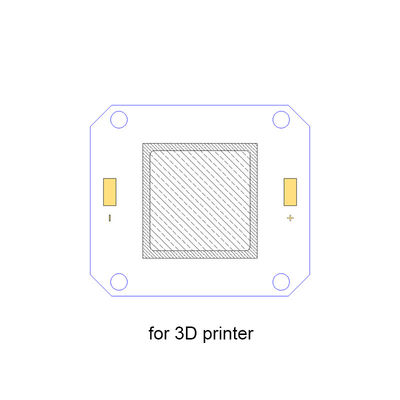 de UV 3D Hoge Printer van hoofd 20W 385nm van Chips For, - dichtheid 4046 MAÏSKOLF LEIDENE Spaander