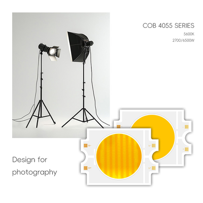 Hoog vermogen 300W+300W Bi-kleur 2700-6500K High CRI Ra>95 LED COB CHIP voor fotografie licht/video licht