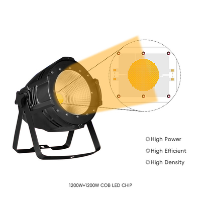 2400W COB Bi-Color 2700K 6500K CCT Hoog vermogen 1200W+1200W COB 120mm*100mm LED-chipmodule CRI 95+ voor fotografieverlichting