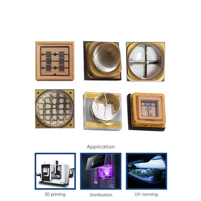 Aanpasbare High Power 0.5w UVC LED Chip SMD LED Chip Flip Chip 250-270nm 5-7V voor industriële waterluchtdesinfectie