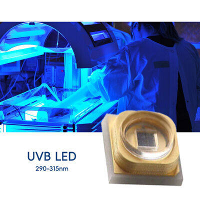 Beauty UVB 3W Chip 315nm Fabrieksprijs 3535 LED Diode SMD 311nm 500mA Zonnebrandlamp LED Diode SMD 306nm 295nm 110mW