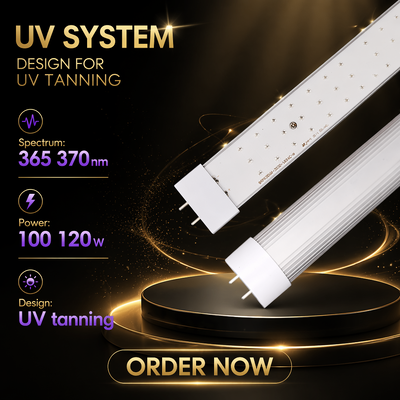 LEAREW High Power 100W -120W 365-370nm UV LED voor huidbehandeling Spectral Detection & Fluorescent Reaction