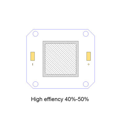 40*46MM 385nm 395nm UV Genezende Systeem de UV LEIDENE MAÏSKOLF het van hoofd 100W van Chip For