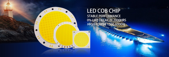 1500 2000W Flip LED Chips 2700K 6500K 35V 38V Voor buitenverlichting