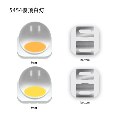 5454 5054 6064 SMD LED-chip 0.5w 1.5w 2.5w Volle spectrum Rgbww Voor fotografie Licht / Landschapsverlichting