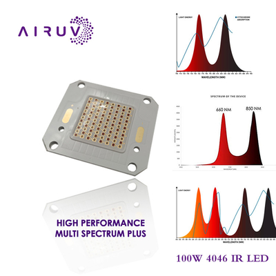 Shenzhen fabriek 3535 4046 maat 100w 660nm 150w HIGH POWER IR LED COB Chip voor huidbescherming Virtual Reality