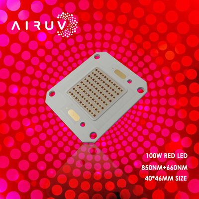 Shenzhen fabriek 3535 4046 maat 100w 660nm 150w HIGH POWER IR LED COB Chip voor huidbescherming Virtual Reality