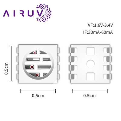 SMD5050PIR2 SERIES High Power Chips 0.3w 585-595nm 840-850nm 80-100mW Voor camera's en 3D-printen