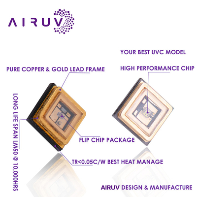 4046 3535 3838 UV-LED-chip 20w 50w 100w LED COB met hoge dichtheid en intensiteit