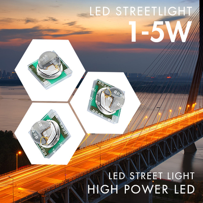 1-4W High Power LED COB 3535 Grootte met R3.0mm LES Gemakkelijk terugvloeiend solderen