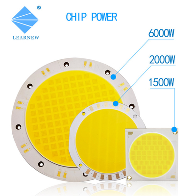 Super-aluminium Flip COB LED-chips 1500-2000W 2700-6500K 45-50V voor visserijverlichting