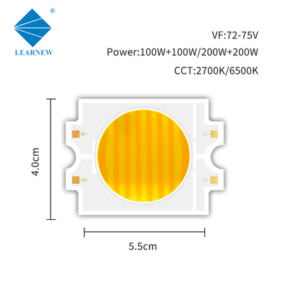 2700k 6500k Verstelbare Cct Led Cob 100w+100w 200w+200w Bi-Color Dual Color Cob Lamp Voor Fotografie