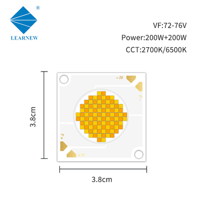 200W 200W COB LED Chip CRI95 Bi-Color COB LED's met dubbel dimmen CCT 2700K 6500K