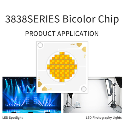 200W 200W COB LED Chip CRI95 Bi-Color COB LED's met dubbel dimmen CCT 2700K 6500K