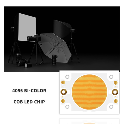 200w 200w Dual Colour Cob Led Chip 4055 voor dimbaar High Power Photography Light
