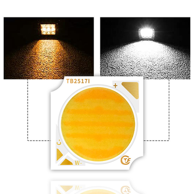 18W 25W Dubbelkleurige COB LED Chip 2800k 6500k 1919 LED COB Verstelbare Fotografielamp