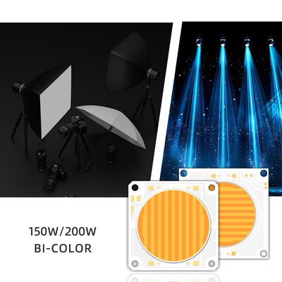 5454 Bi-Color 2700k 6500k Cct High Power 1500w 200w Cob Led Chip Module voor Fotografie Lamp