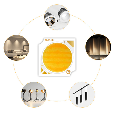 Wit + Warm Wit Bi-Color LED Chips Met PCB Aluminium Radiators High Power Chip Beads 18w 24w 25w 30w
