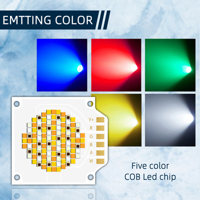 Vijf in één Full Color Cob Led 250W~350W 3538 2700K 6500K RGBCW Led Cob chip 24-26V