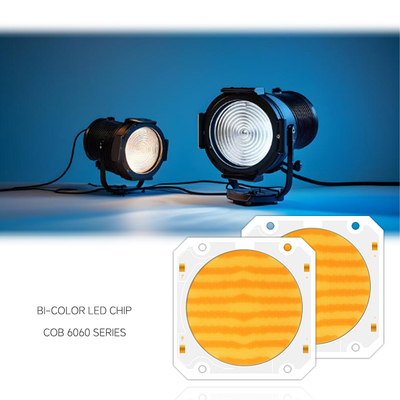 Bi-Color LED Chip 6060 300W*2 100-120Lm/W Dual CCT 2700K 6500K Voor videolicht