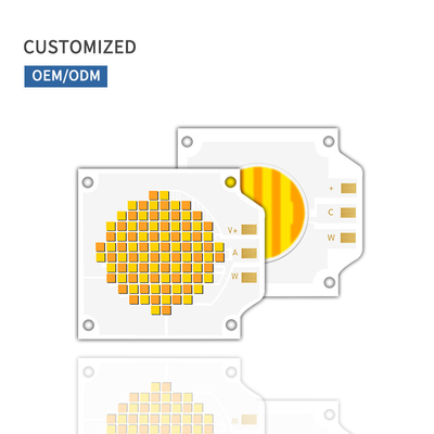 3838 SERIES Bi-Color LED-chips 50W+50W 200W+200W High Power Chip 2700K 6500K Voor fotografie licht