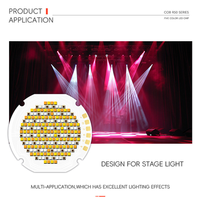 Op maat gemaakte keramische SMD Led R50 chip 2700K 6500K 300W-70W speciale hoek 30 60 90 120 graden IF 1-4A VF 42-46V
