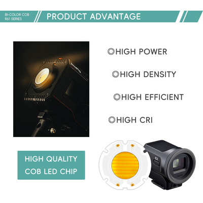 hoogvermogen 200W 6060 led cob chip bi-color chip voor fotografie licht