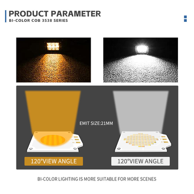 350w 200+200w Photography Light LED Chip, CRI96 COB LED CHIP 2700-6500K 4000K voor Bühnenlichten