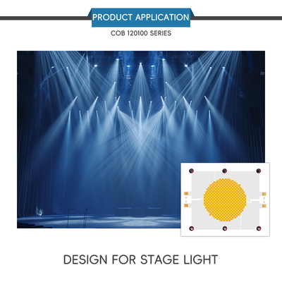 High Efficiency LED Chip 120100 Grootte 2700k 6500k 1200w Flip Chip COB LED Lamp Bead voor Fotografie licht