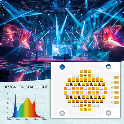 RGBCW Vijfkleurige COB LED chip 180W 2700k 6500k 4050 Fotografie COB chips