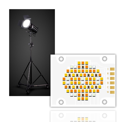 180W RGBCW COB LED-chips voor fotografie lichten 5 kleuren in 1 EMIT SIZE 32MM Hoge CRI 95