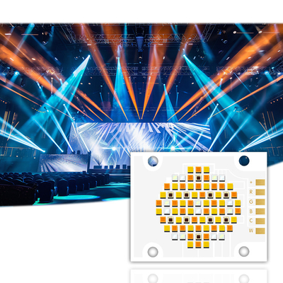 180W RGBCW COB LED-chips voor fotografie lichten 5 kleuren in 1 EMIT SIZE 32MM Hoge CRI 95