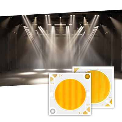 2424 Bicolor COB LED CCT 2700k tot 6500k Hoge CRI95 COB LED Chip Reflector Vorm R21mm 40W+40W 100-110lm/w 1.1A 36-38V COB lichten