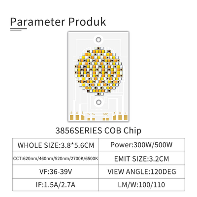 3856 SIZE Filmverlichting Bühnenlicht 300W COB Chip CRI95 500W 2700K 6500K RGBCW RGBWW Dimmable CCT COB LED Factory OEM ODM