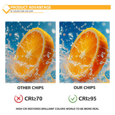 Aangepaste aluminium COB-chip 2424 in wit, blauw, rood en groen, hoge helderheid, China-fabriek