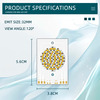 300W 500W COB LED-chip 110LM/W RGBCW voor fotograflampen