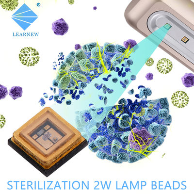 CE-gecertificeerde 270nm 265nm 275nm UVC LED-chip met kwartsglaslens voor waterreiniger
