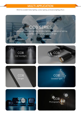 50W DC24V LED COB-chip met 19*19mm Grootte en 17mm Diameter voor efficiënte verlichting