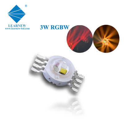 Epistar Epiled 3W High Power RGB LED Diode with 50000 Hours Life Span 350-700mA Current and R=620-630nm G=520-530nm B=460-470nm Wavelength