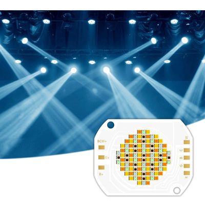350W RGBWW 5 in 1 Kleuren COB LED Chip met 45-48V Ingangsspanning en 120° Kijkhoek voor Fotografie Verlichting