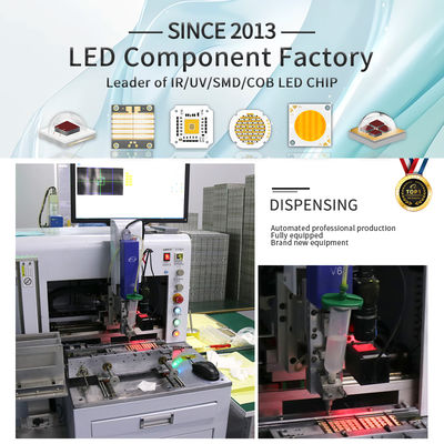 5-in-1 RGBWW COB LED Chip 300W 500W 460/520/620NM voor podiumverlichting en doe-het-zelf projecten