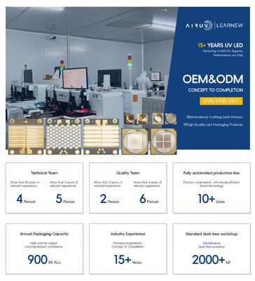 Topkwaliteit UVC LED 250nm 260nm 270nm 280nm 0.5W SMD-type voor draagbare sterilisatie doos en wasmachine