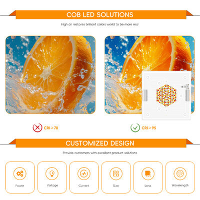 2100W Multi Purpose COB LED Chip met 80-86V Ingangsspanning en 10000 Werkuren voor Podium- en Fotografieverlichting