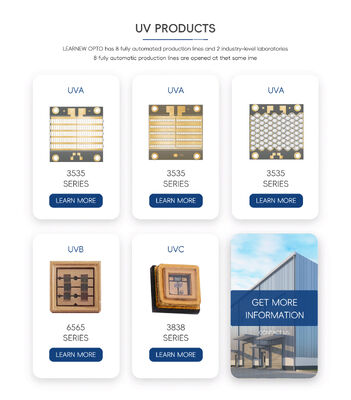 Hoge helderheid SMD3535 UVA LED chip 3W 395nm 405nm voor UV-curing en sterilisatie 120 graden UV LED Commercieel industrieel gebruik