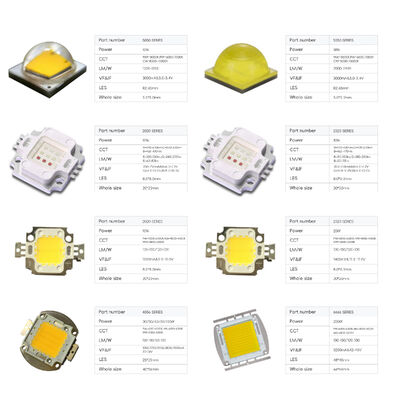 Krachtige SMD5050 10W-18W DC6V/12V Led Diode 2000LM 5.0*5.0mm 120 Graden LEDs Lamp Chips 2700k 3000k 4000k 5000k 6000k 6500k