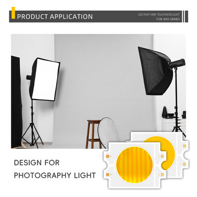 DIMBARE 4055 COB LED CHIP TWEE KLEUREN TWEETINT CCT CRI95 600W 2700-6500K 40000LM DOWNLIGHTS FOTOGRAFISCHE LAMPEN COB CHIP