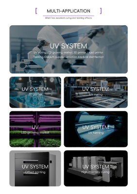 1,5M UV LED Tube 365nm 370nm 100W 120W UV Tube Lamp Medisch 1,7M AC Design Zonnebank UV LED Fototherapie Oplossing Expert