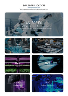 Hoge Prestaties UVA UVB UVC LED Chip Ultraviolet Licht Emitting Diode Volledig Spectrum UV LED Licht voor Medisch en Industrieel Gebruik