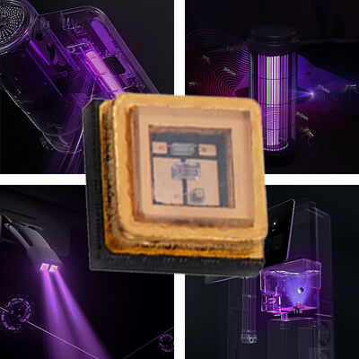 UV UVC 3535 Pakket 265nm SMD Hoge Prestaties SMD 100mA 150mA UVC LED Diode 1W 255nm 275nm Water Luchtzuivering