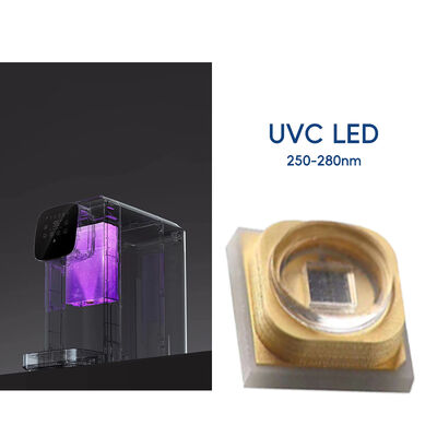 3W UVC 3535 Pakket 265nm SMD Hoge Prestaties SMD 500mA UVC LED Diode Hoge Efficiëntie 110mW 275nm Water Luchtzuivering